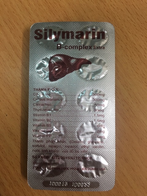 Silymarin B - Complex Extra Tăng Cường Chức Năng Gan , Giải Độc