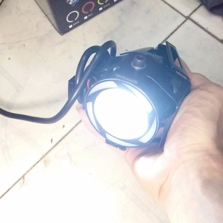 Đèn Led L4 Trợ Sáng Vòng Led 7 Màu