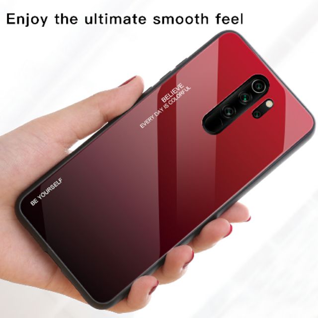 Ốp lưng Redmi Note 8 Pro FREESHIP Từ 50k Kính đa sắc thời trang cao cấp