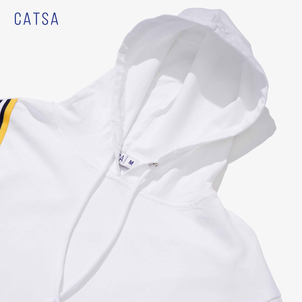 [Mã FAMALLT5 giảm 15% đơn 150K] CATSA Áo hoodies tay dài phối màu | BigBuy360 - bigbuy360.vn