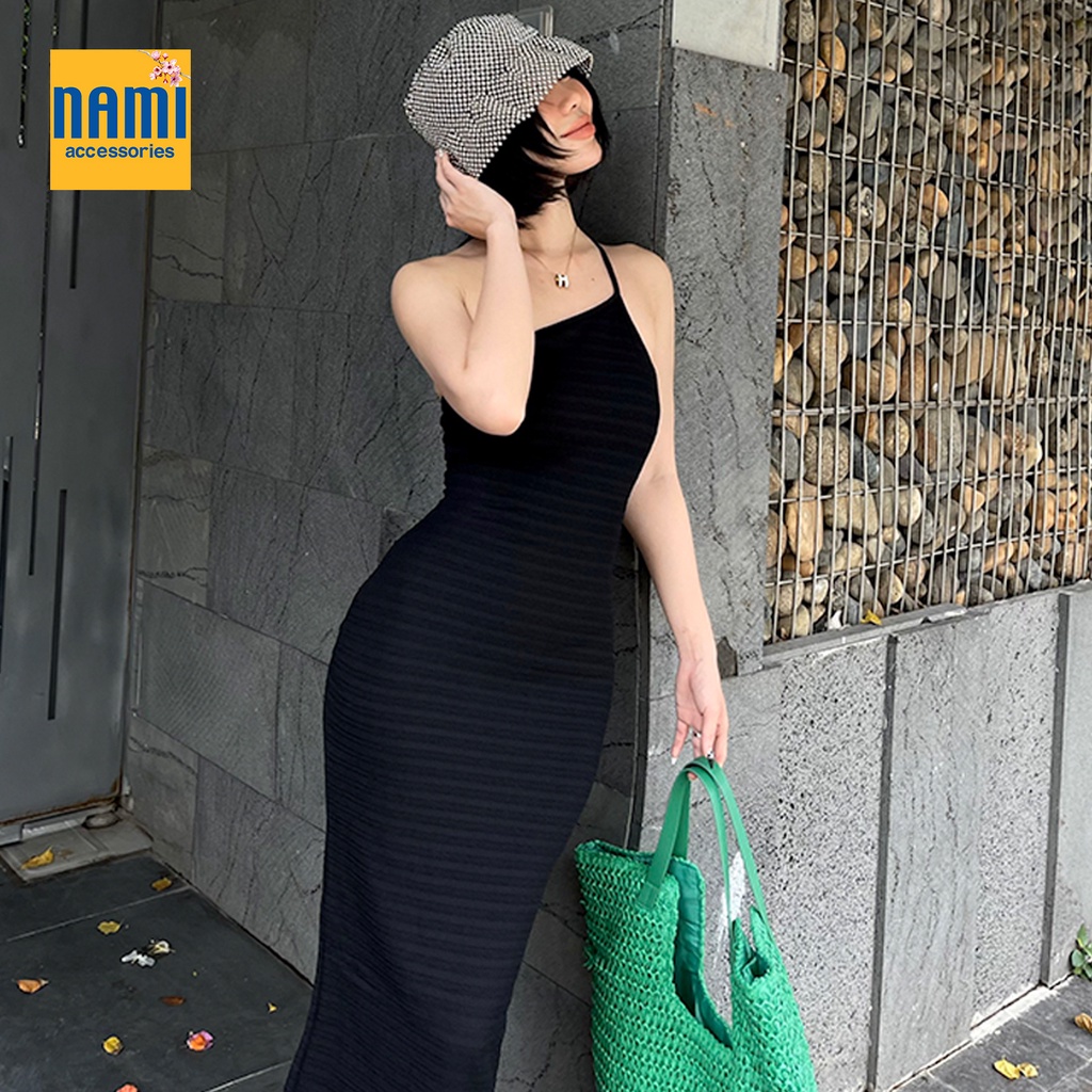 ( HÀNG CHUẨN ĐẸP ) Đầm Ôm Body Lệch Vai Đơn Giản Nổi Bật Gợi Cảm Sexy - ATNU028