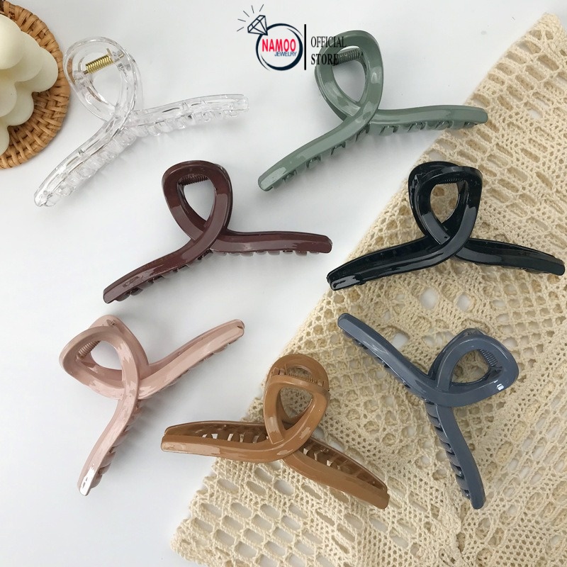 Kẹp Càng Cua, Kẹp Tóc K08  Phong Cách Hàn Quốc Nữ Namoo Jewelry