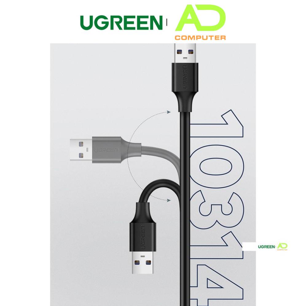 Dây USB 2.0 nối dài UGREEN dùng cho PC, Laptop,book - UGREEN US103 - Hàng phân phối chính hãng - Bảo hành 18 tháng