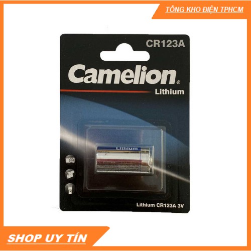 [CHÍNH HÃNG] PIN CR2 PIN CR123A CAMELION (3V ) LITHIUM , PIN MÁY ẢNH CR123 PIN 3V (VỈ 1 VIÊN)