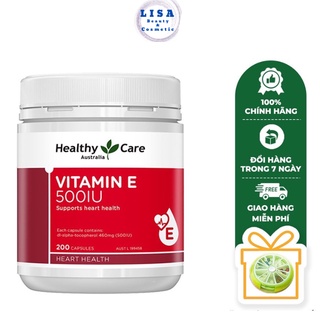 Viên uống cải thiện vitamin e healthy care vitamin e 500iu