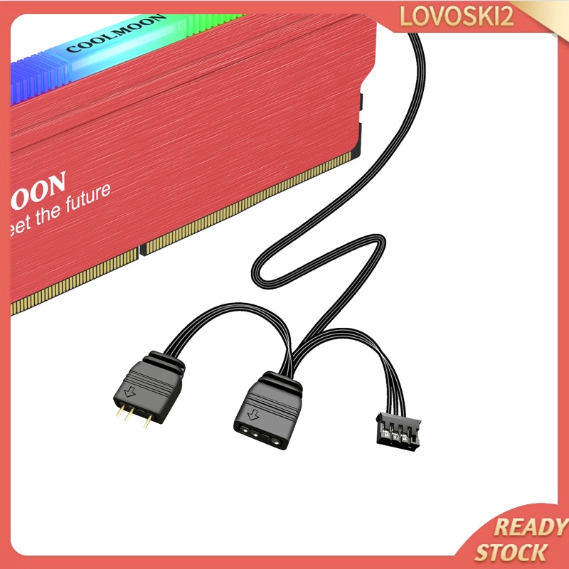 [LOVO] Aluminum Alloy DDR Memory RAM Cooler Radiator for DDR2 DDR3 DDR4DIY PC
