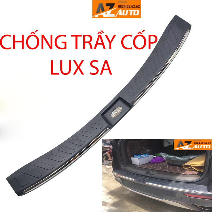 Trầy cốp nhựa đen VINFAST  LUX SA - hàng cao cấp