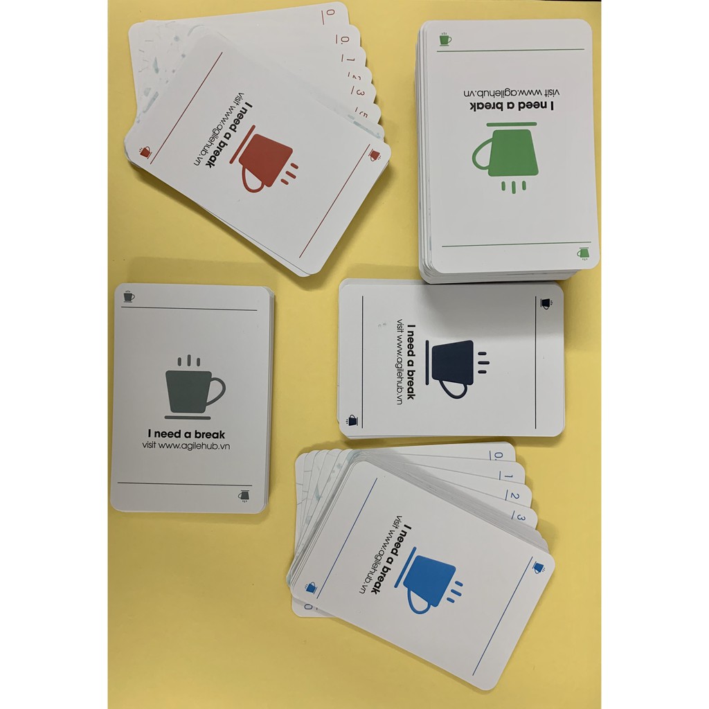 Bộ bài planning poker 200 lá dành cho nhóm agile  - Hộp dành cho team agile/scrum 10 người | BigBuy360 - bigbuy360.vn