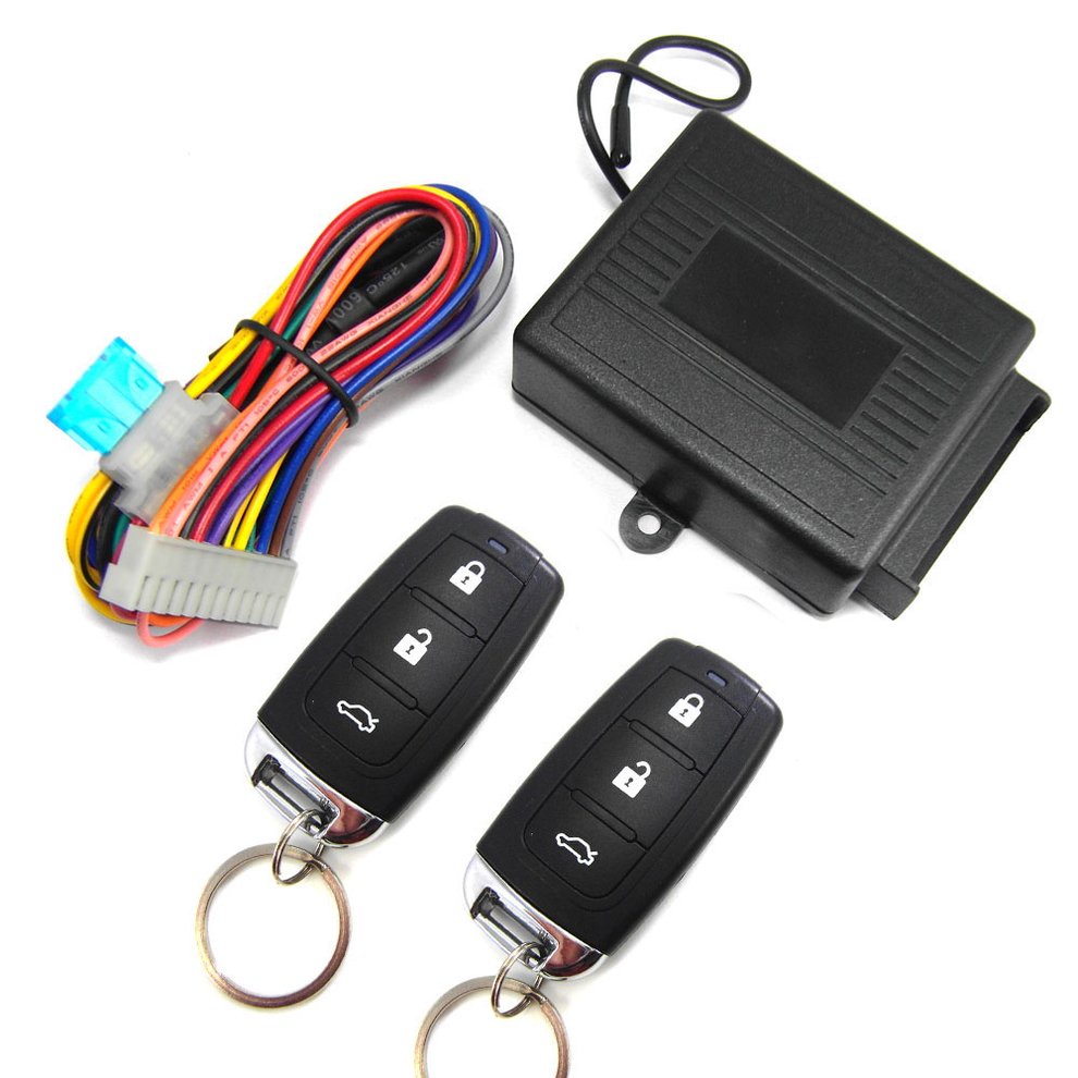 Universal Car Door Lock Keyless Entry+Release Remote Central Locking Kit 8238