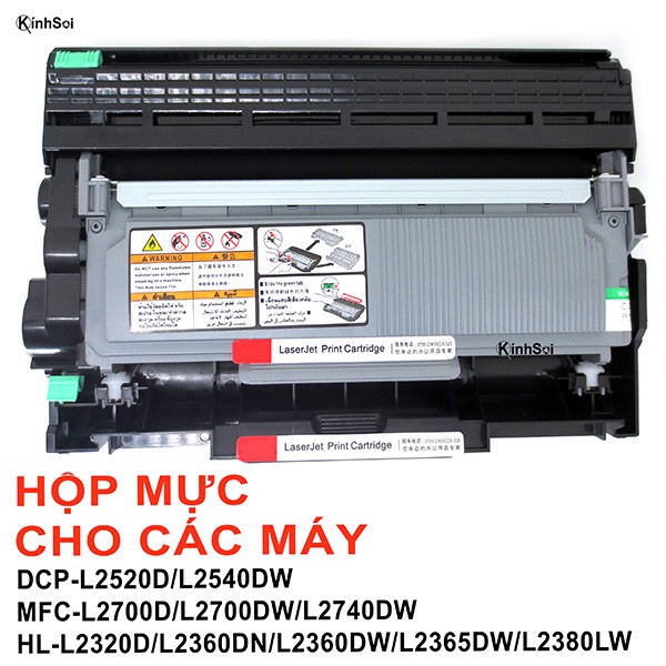Bộ Drum Brother DR-2380/2360 DCP-L2520D/L2540DW, MFC-L2700D/L2700DW/L2740DW, HL-L2320D/L2360DN/L2360DW/L2365DW/L2380LW