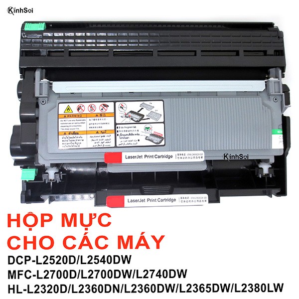 Hộp mực Brother TN-2385/2365 DCP-L2520D/L2540DW, MFC-L2700D/L2700DW/L2740DW, HL-L2320D/L2360DN/L2360DW/L2365DW/L2380LW