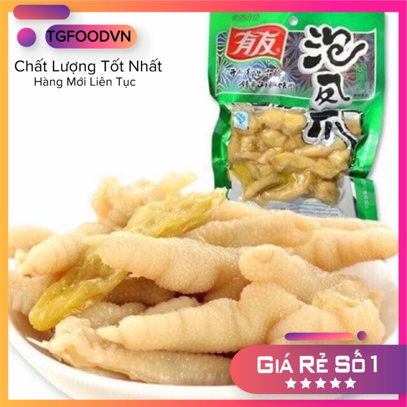 [HOT] Chân Gà Cay 😍 YUYU Trùng Khánh 👍 210g