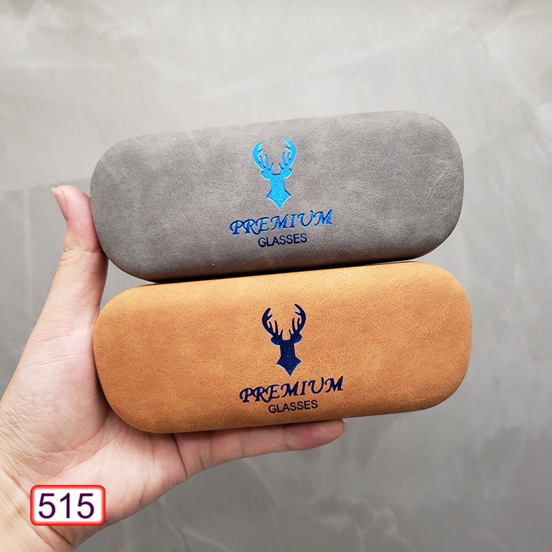 Hộp Đựng Kính Cận Sừng Hươu 515 Premium Siêu Sang Trọng - Hazo