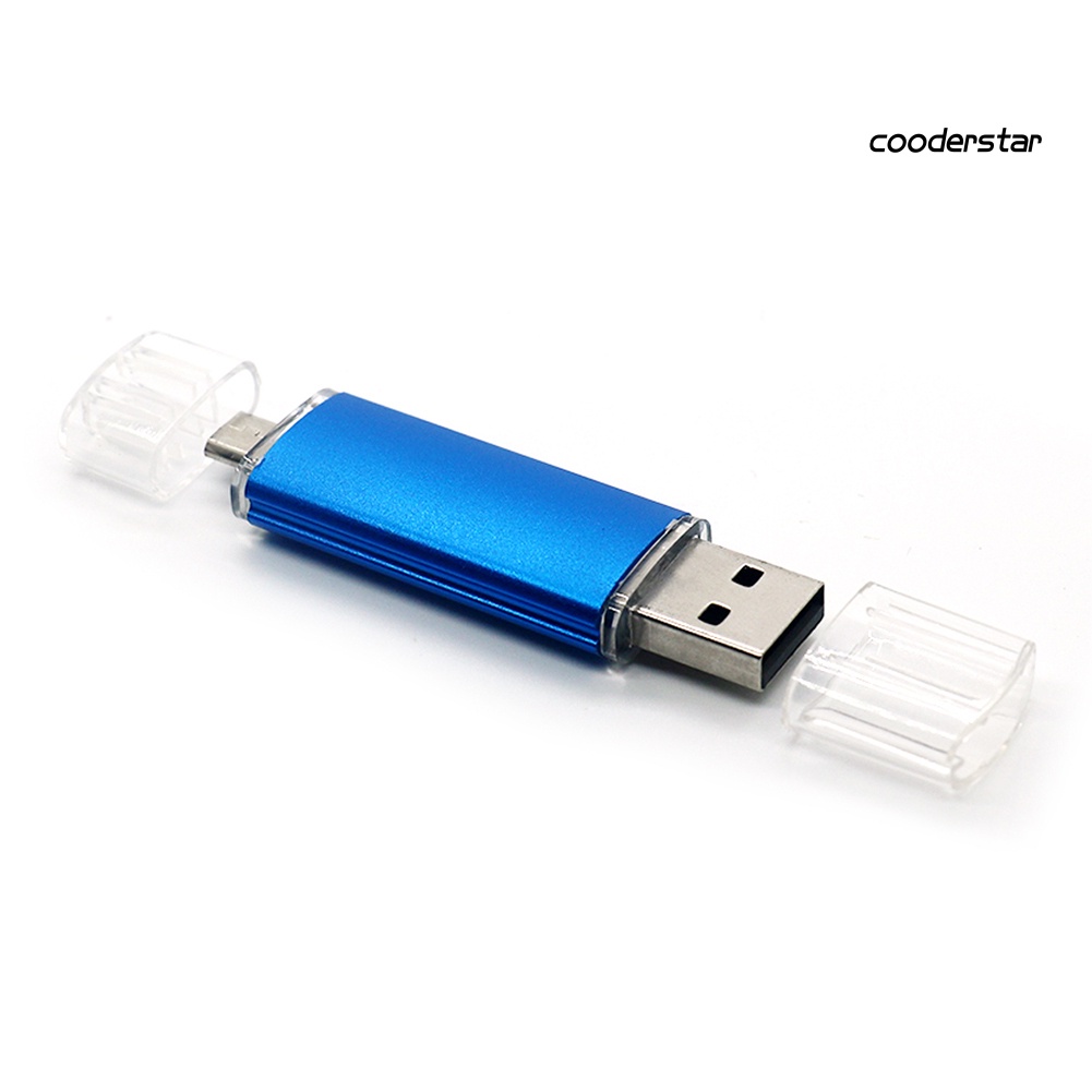 COOD-st Portable Dual Port Micro USB/USB 3.0 Flash Drive U Disk for PC Laptop Cell Phone