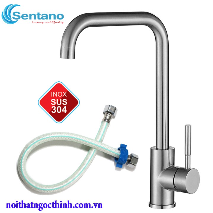 Vòi rửa chén lạnh vuông f24 vòi rửa bát xoay 360 gắn vừa mọi bồn rửa chén bát | BigBuy360 - bigbuy360.vn