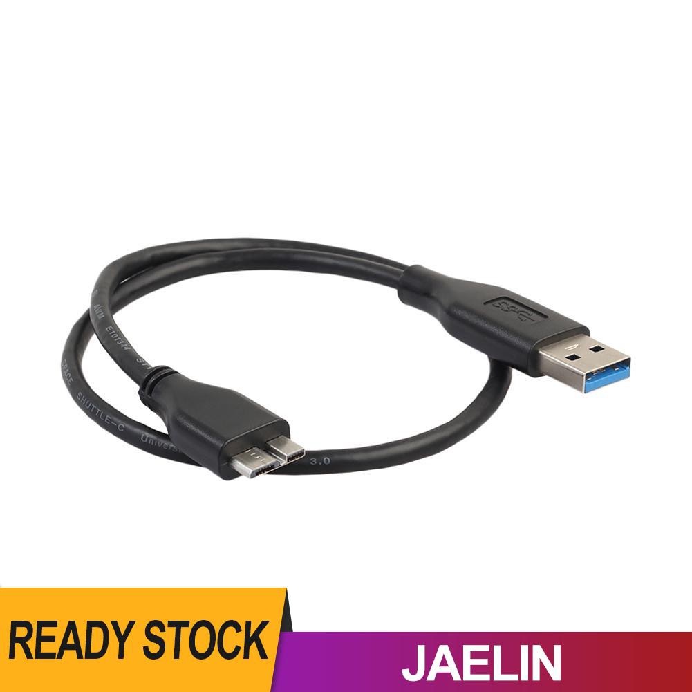 Cáp Dữ Liệu Jae 47cm 1.5ft Usb 3.0 Male-A Sang Usb3.0 Micro-B