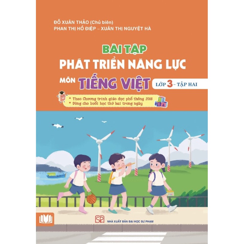 Sách - Bài tập phát triển năng lực lớp 3 theo Chương trình giáo dục phổ thông 2018