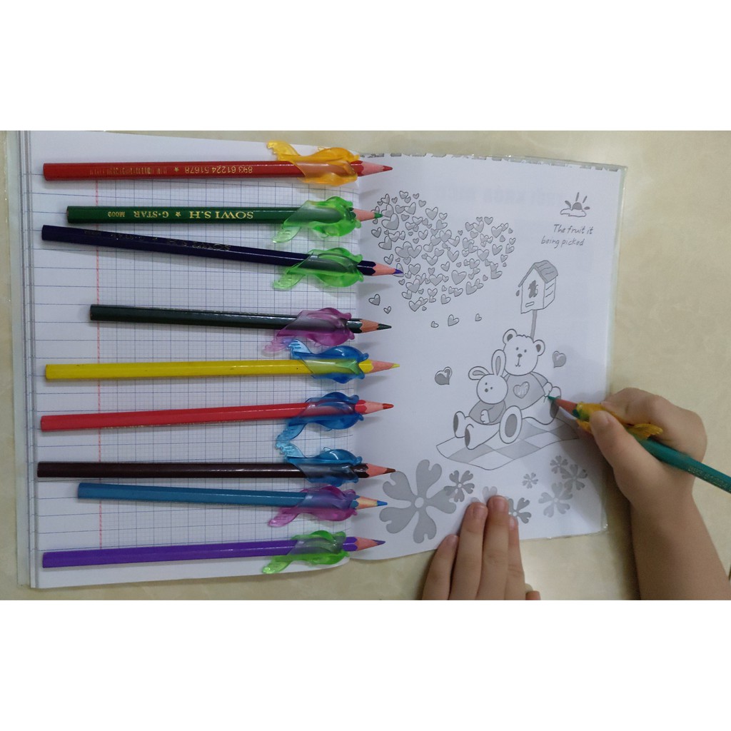 Cá Heo đệm tay cầm bút