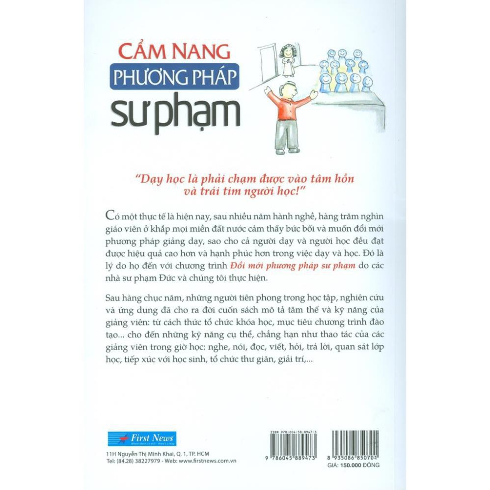 Sách First News - Cẩm Nang Phương Pháp Sư Phạm