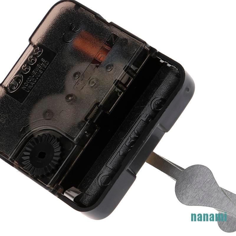 Set máy đồng hồ treo tường cơ thạch anh thay thế DIY hoạt động yên tĩnh dành cho sửa chữa