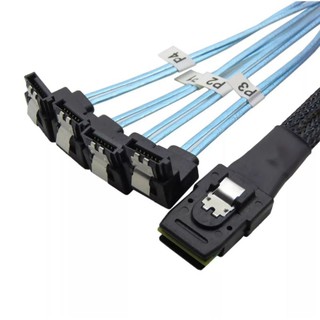 Cáp chuyển dữ liệu sas 8087 ra 4 sata