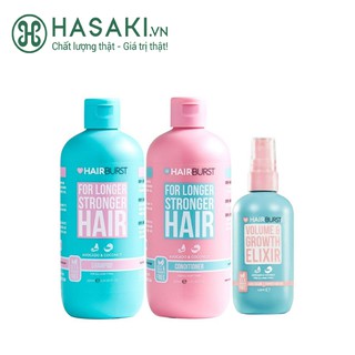 Set Hairburst Gội Xả + Xịt Dưỡng Tóc (350mlx2 + 125ml)