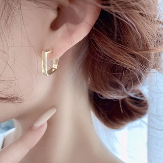 Hoa Tai Mạ Vàng Thiết Kế Đơn Giản Thời Trang Dành Cho Nữ