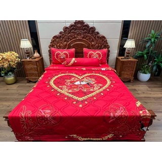 Drap thun lạnh 5d uyên ương mùa cưới