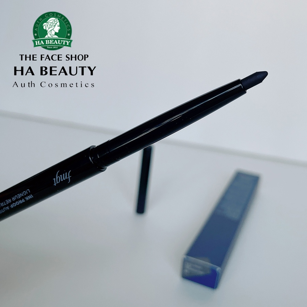 Chì kẻ viền mắt lâu trôi chống trôi The Face Shop Ink Proof Automatic Eyeliner