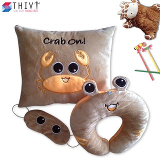 gối tựa lưng , gối kê cổ, bịt mắt