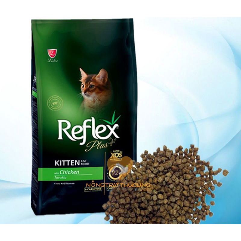 Hạt cho mèo con mèo lớn Reflex kitten 1kg