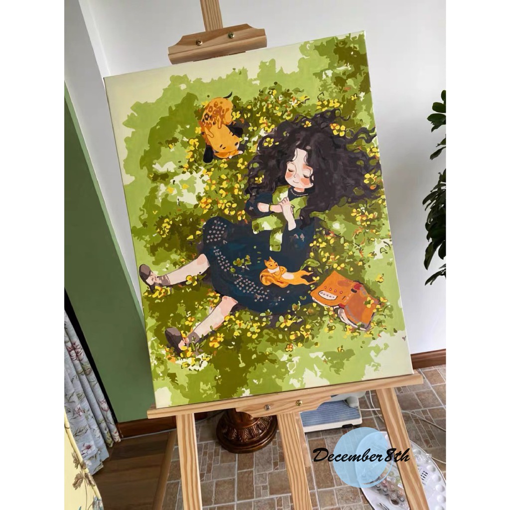 Tranh tô màu theo số Tranh sơn dầu số hóa December8th Hot Trend - Forest Girls - Có Sẵn | BigBuy360 - bigbuy360.vn