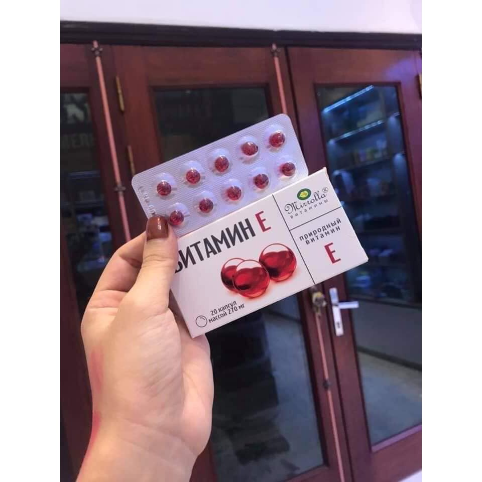 E Nga Đỏ Dạng Vỉ 20V