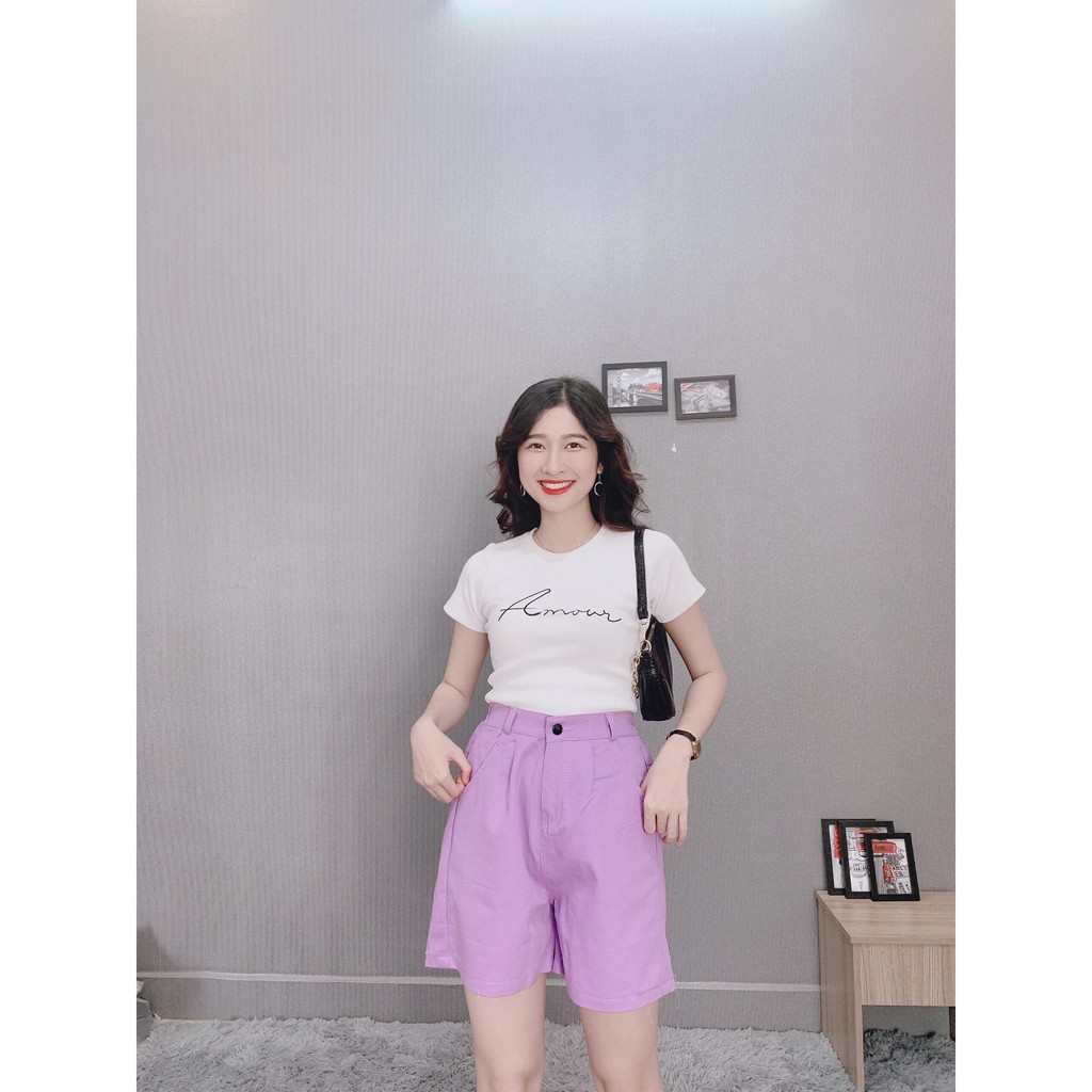QUẦN SHORT NỮ - QUẦN KAKI NỮ LƯNG CHUN ỐNG RỘNG CAO CẤP [VIDEO/HÌNH THẬT] (KKLC)