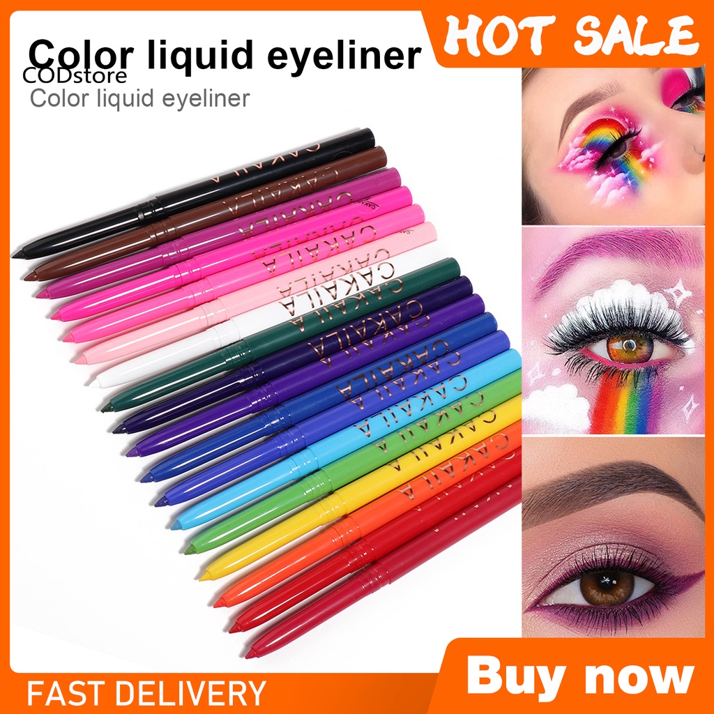 Set bút kẻ mắt nhiều màu sắc độc đáo tiện dụng
 | BigBuy360 - bigbuy360.vn