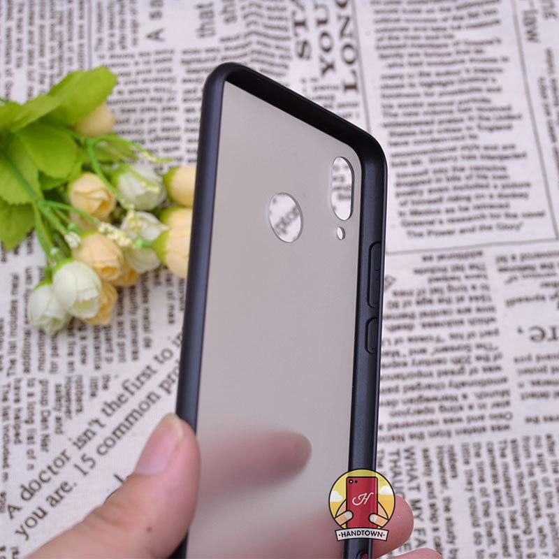 Ốp lưng Huawei Nova 3i Viền dẻo đen mờ