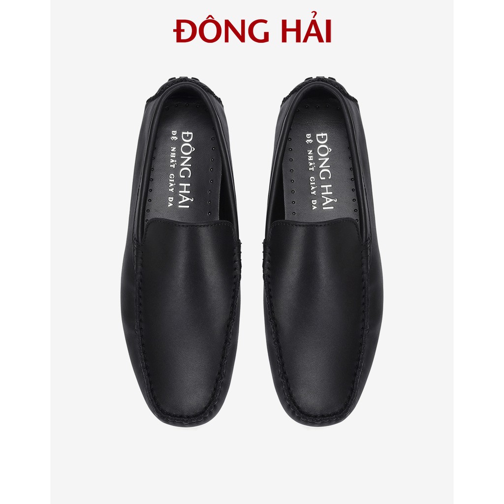 "TẶNG NGAY 30K khi theo dõi gian hàng "Giày Lười Nam Đông Hải thiết kế Driving Shoe da bò cao cấp - G2282