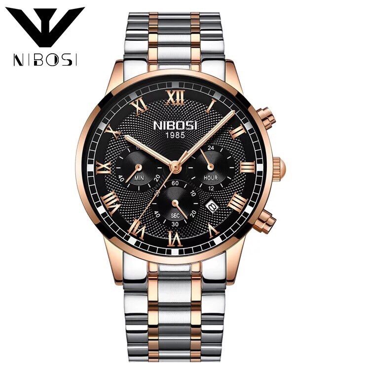 Đồng Hồ Nam Nibosi 2339 Hàng Chính Hãng Full Box Dây Hợp Kim Cao Cấp | BigBuy360 - bigbuy360.vn