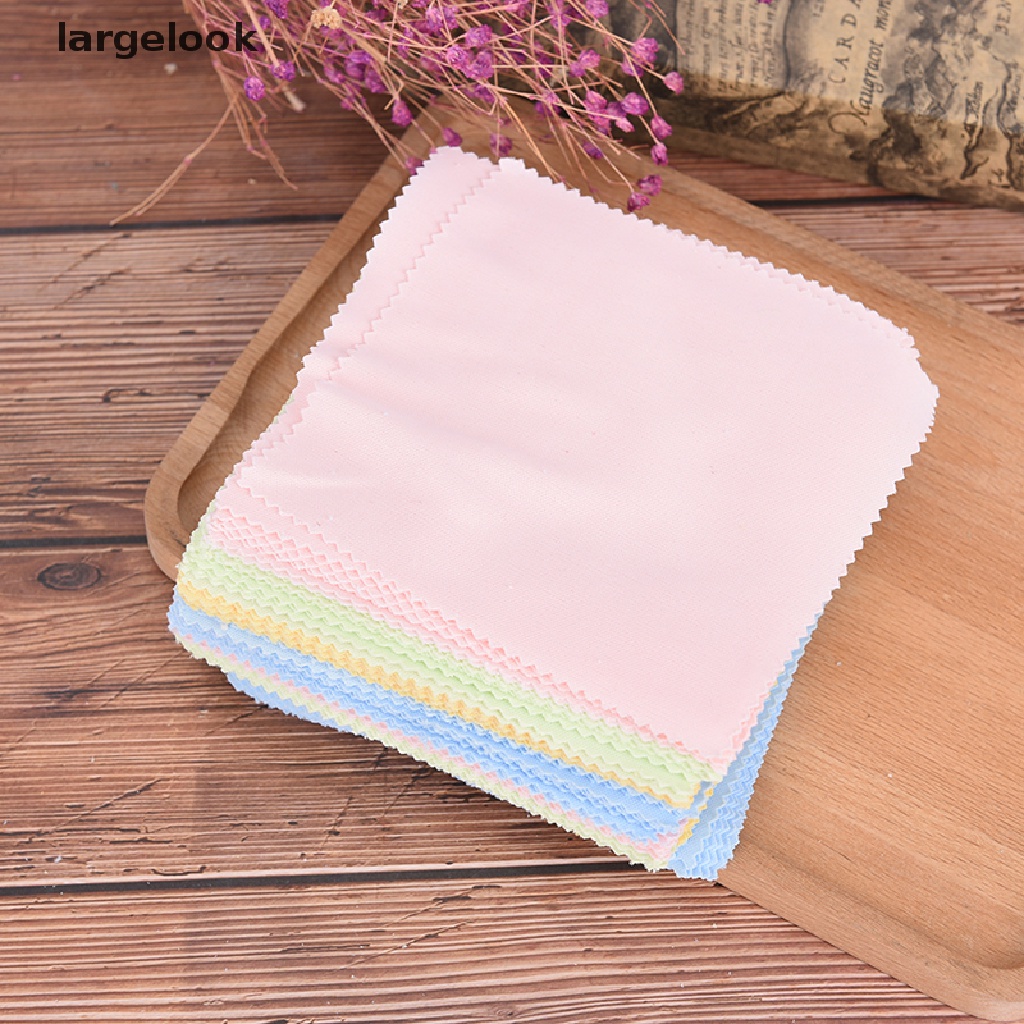 Bộ 10 khăn lau kính / màn hình điện thoại / camera bằng sợi microfiber