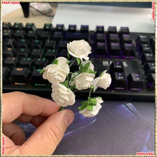 <TH>Hoa giấy thái điểm tóc cô dâu ( chùm 10 bông nhỏ )