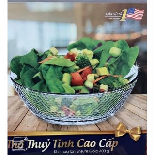 Tô bát thủy tinh ensure cực to loại 1 lít