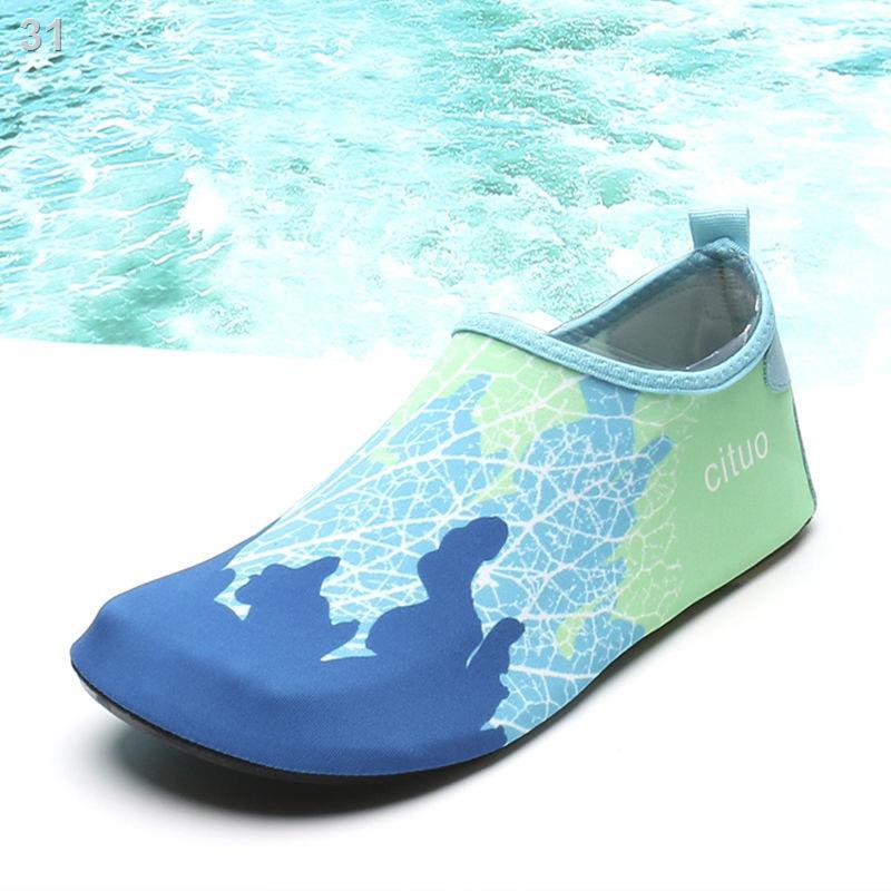 giày đi biển nữ lặn với ống thở dành cho người lớn chống trượt cắt trẻ em đế mềm lội nước bơi nam