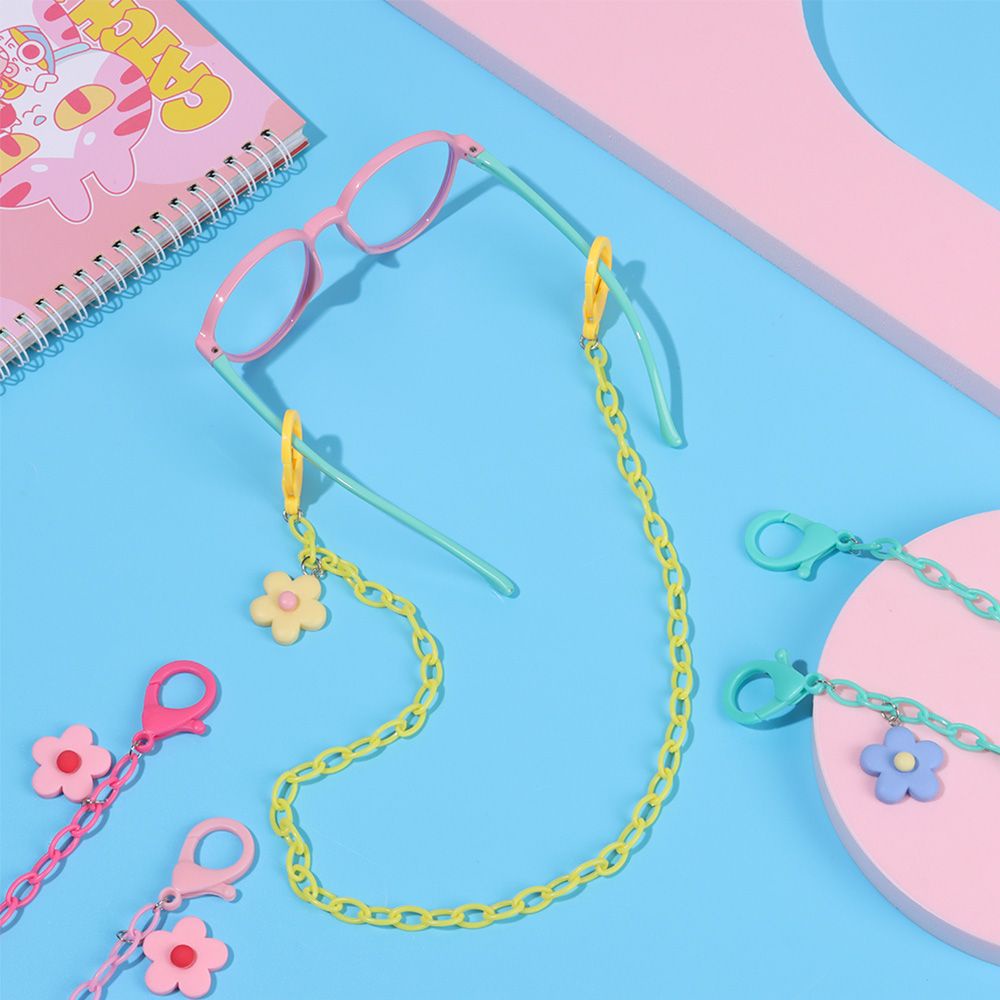 Dây đeo mắt kính bằng acrylic chống trượt nhiều màu tùy chọn tiện dụng cho học sinh / văn phòng