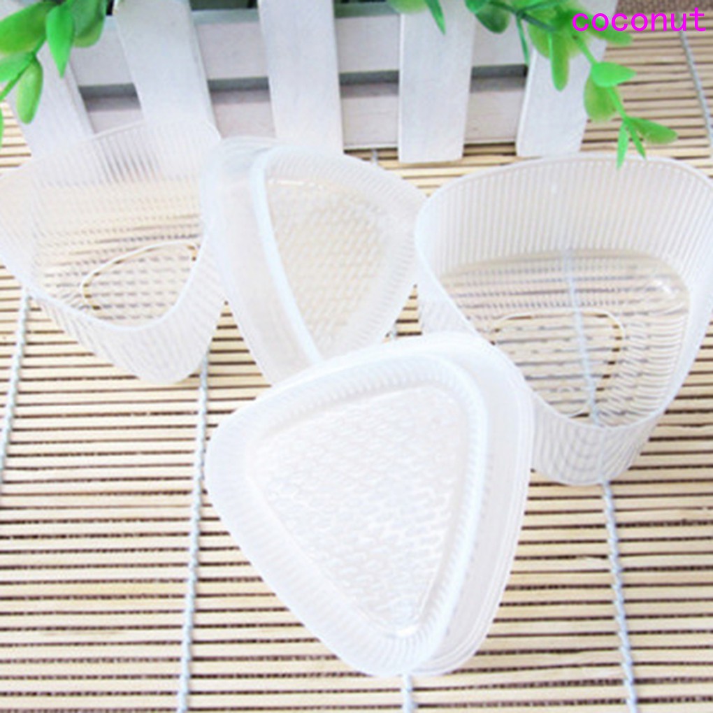 2pcs Transparent Kitchen Bento Decorating Sushi Onigiri Mold Food Press DIY Rice Ball Maker