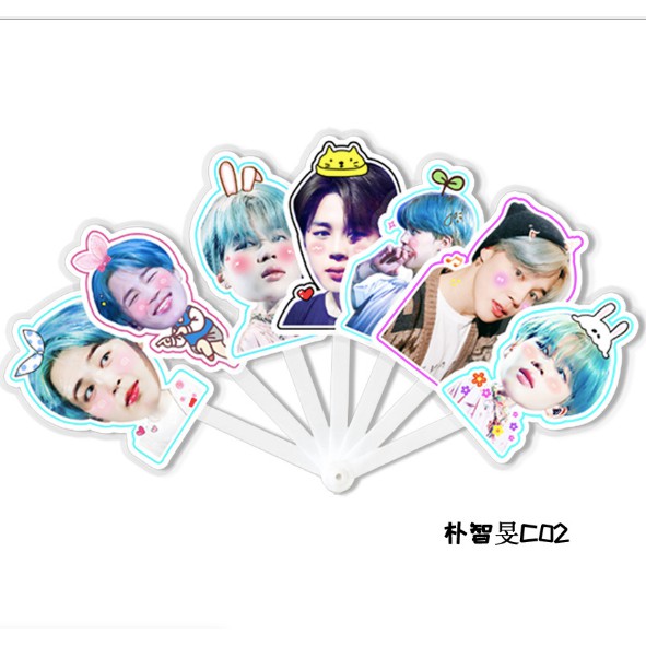 Quạt xòe đầu to thành viên Bangtan | BigBuy360 - bigbuy360.vn