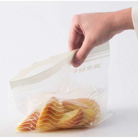 Túi zip đựng thực phẩm 50 chiếc ISTAD IKEA chính hãng ( có sẵn)