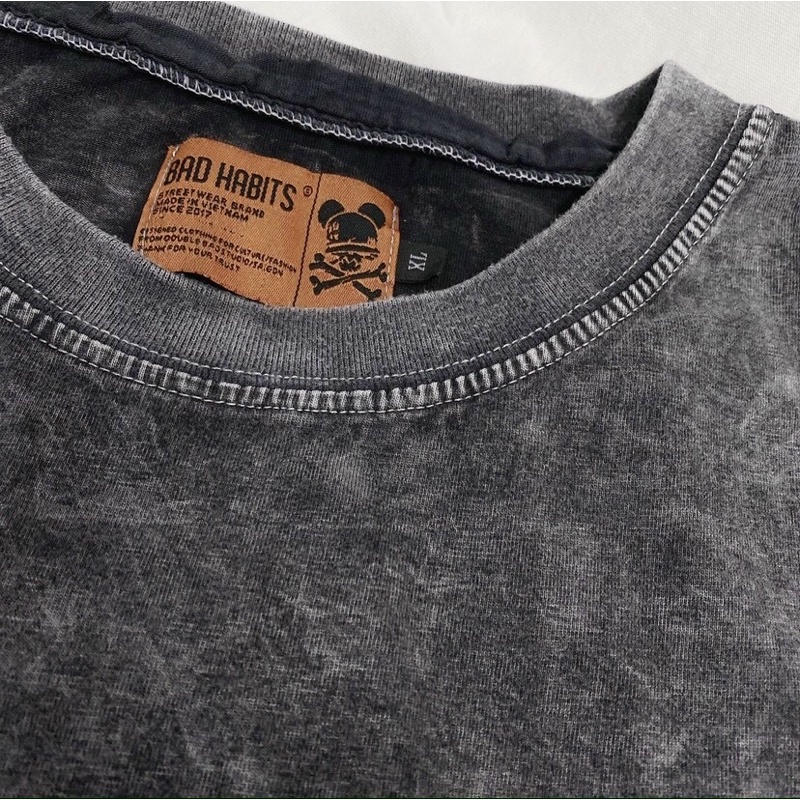 [MHSneakers] Áo thun loang xám unisex, áo thun form rộng tay lỡ (ảnh thật 100%) | BigBuy360 - bigbuy360.vn