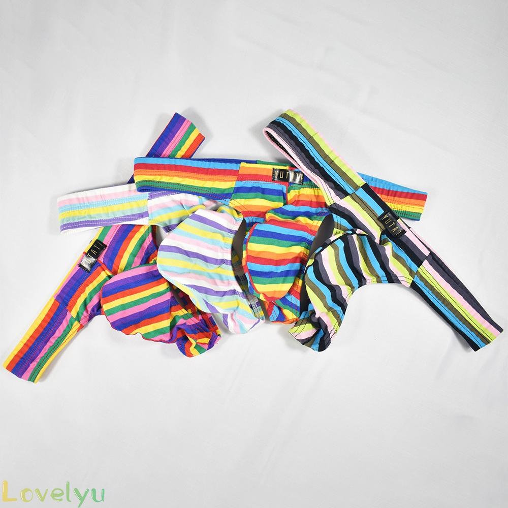 【LOVELYU】Briefs Shorts Trunks Underpants Underwear All Seasons Bikini Breathable【Good Quality】