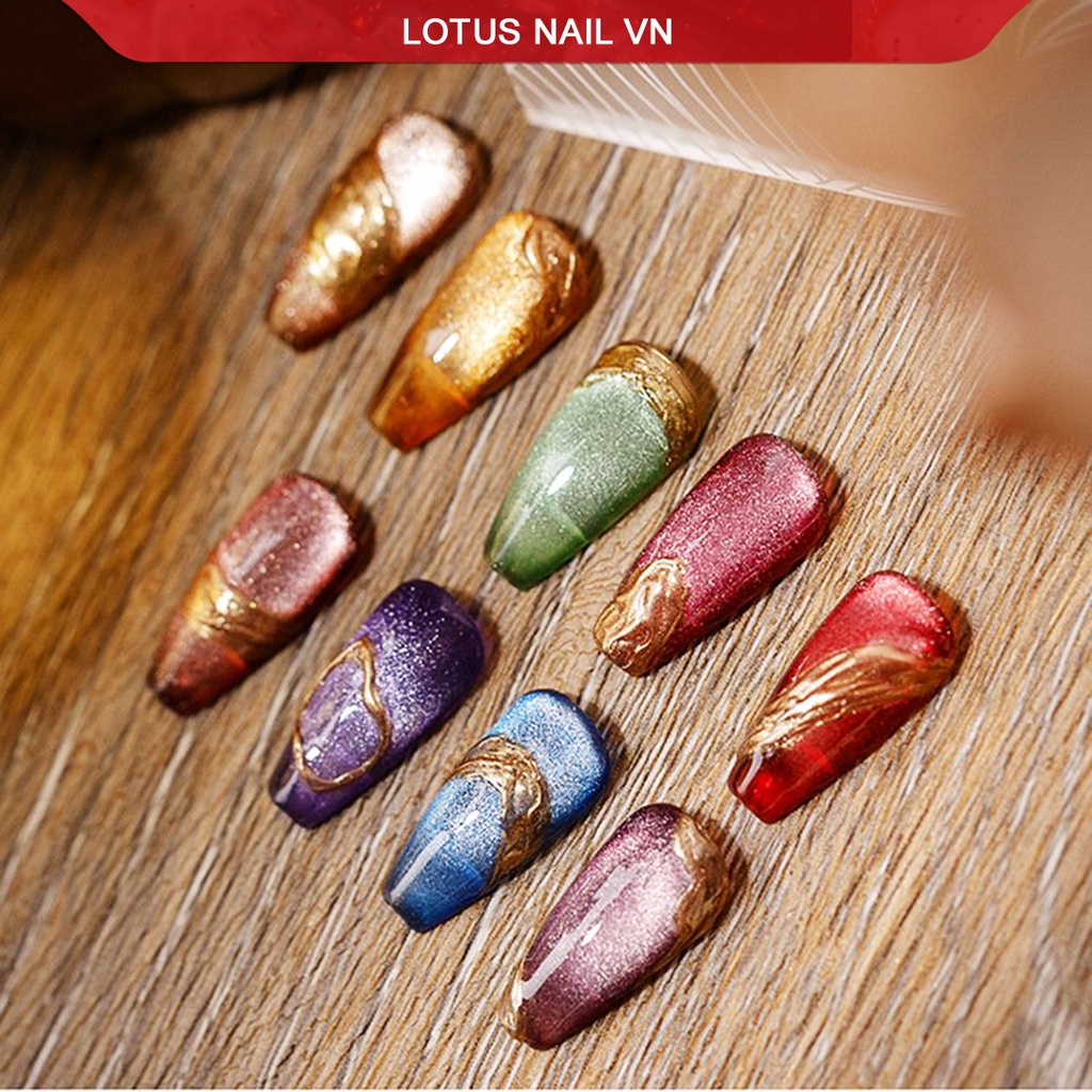 Sơn mắt mèo kim cương Lotus cao cấp nhiều màu lựa chọn