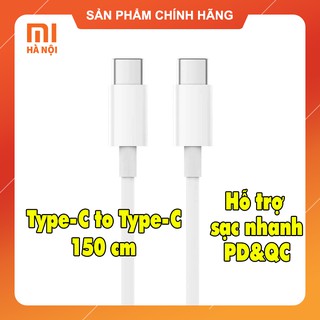 Cáp sạc Xiaomi ZMI AL301 Type C To Type C Dài 1.5m - Hỗ trợ sạc nhanh PD